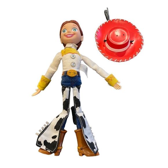 VTG Toy Story Talking Cowgirl Jessie 17" Doll Interactive Authentic - Picture 6 of 12